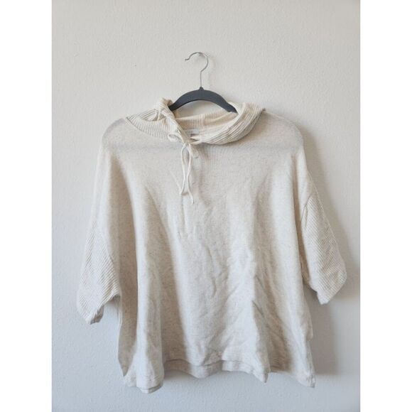 Johnny Was Calme Hooded Cozy Tee Sweater Top | Size M - Picture 1 of 5